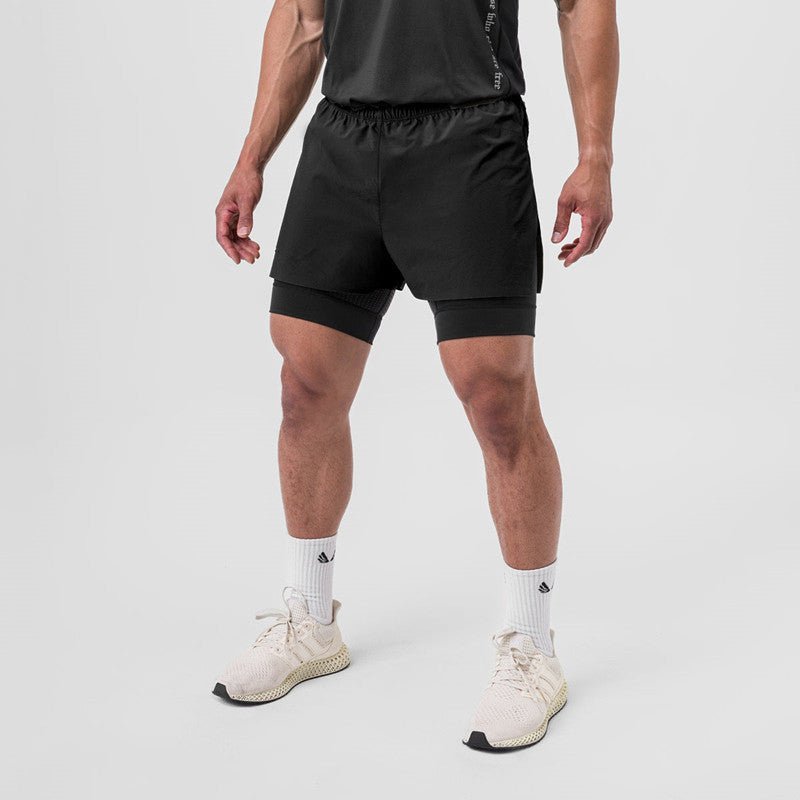 NYHET 2 IN 1 Sport Shorts - Pulse Gym Wear