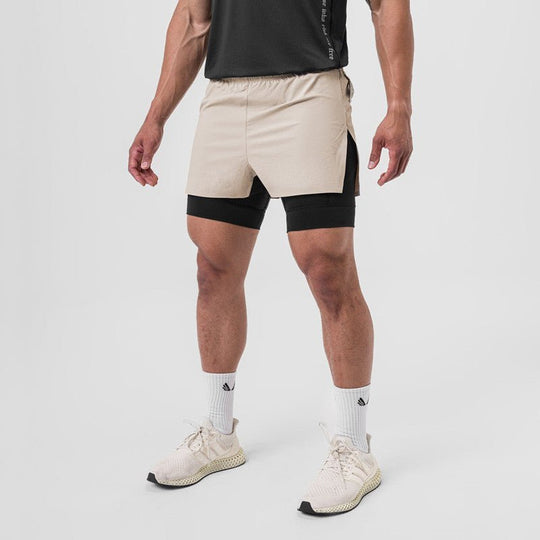 NYHET 2 IN 1 Sport Shorts - Pulse Gym Wear