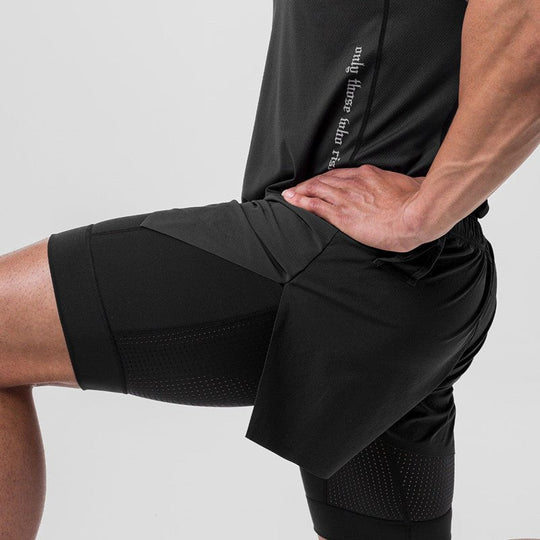 NYHET 2 IN 1 Sport Shorts - Pulse Gym Wear