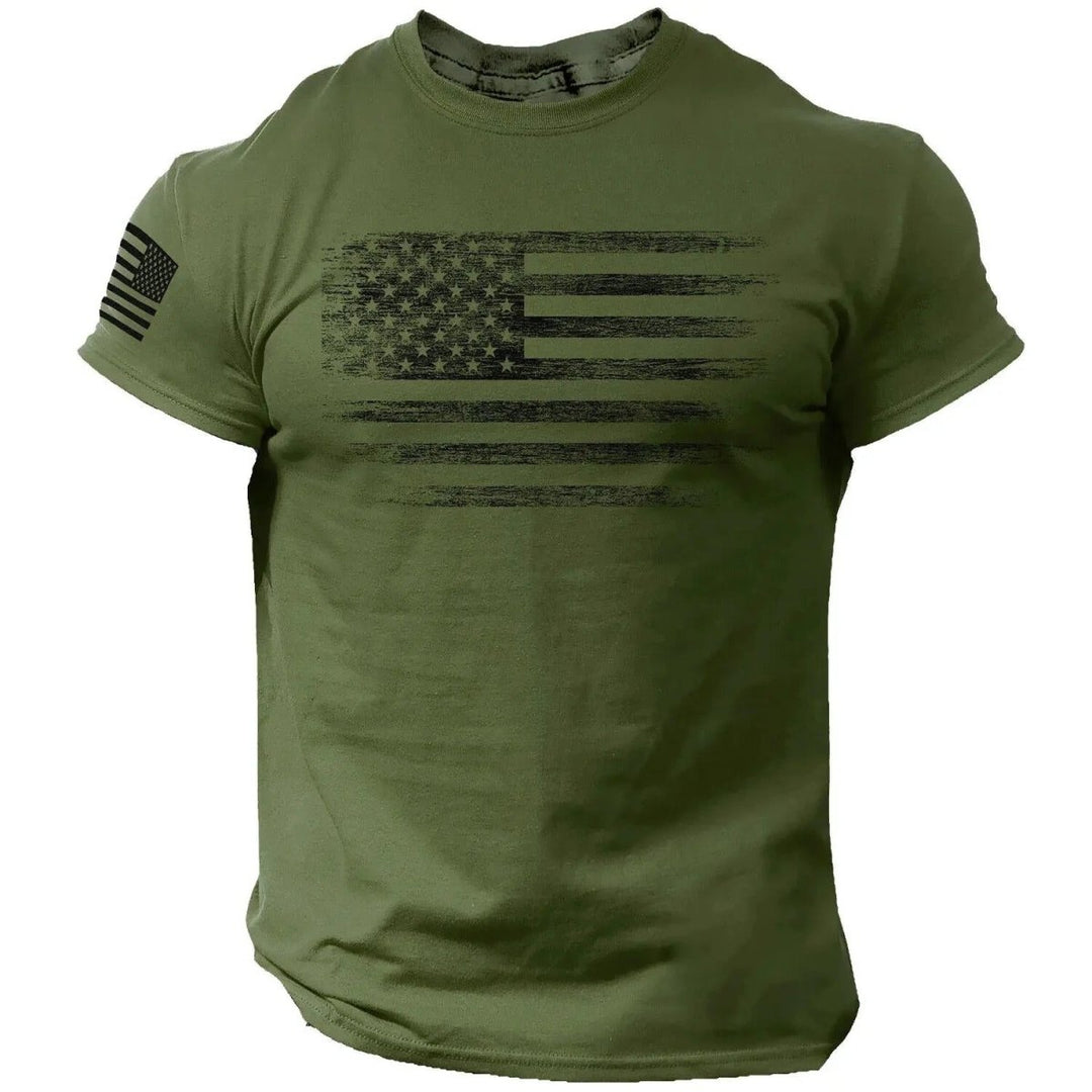 American Flag Gym T-shirt - Pulse Gym Wear