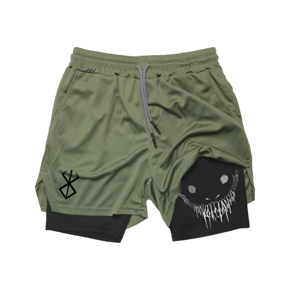 Anime Berserk Gym shorts - Pulse Gym Wear