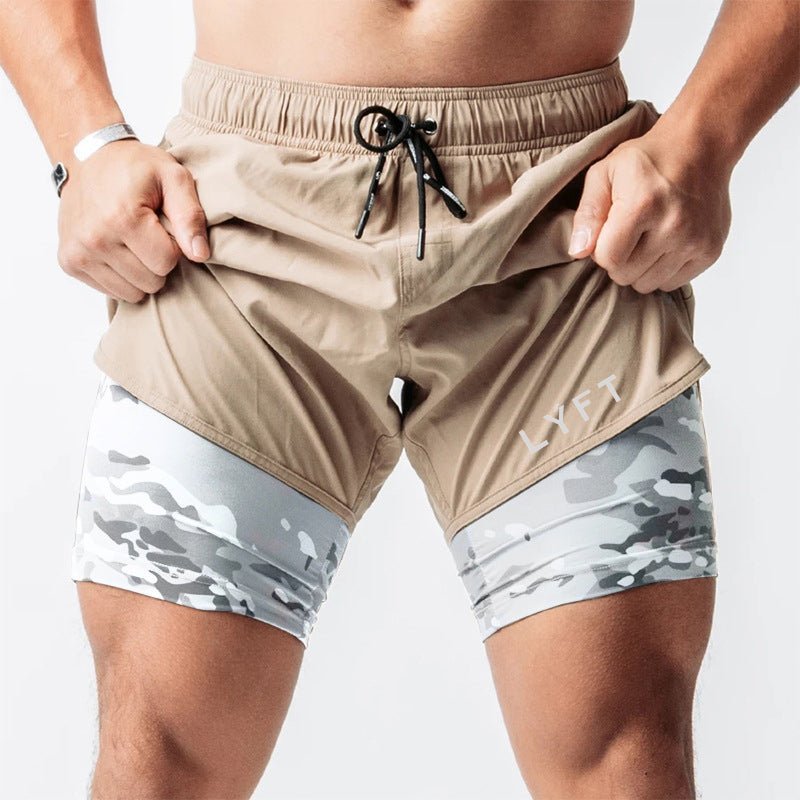 NYHET Gympower Camo Lyft Shorts - Pulse Gym Wear