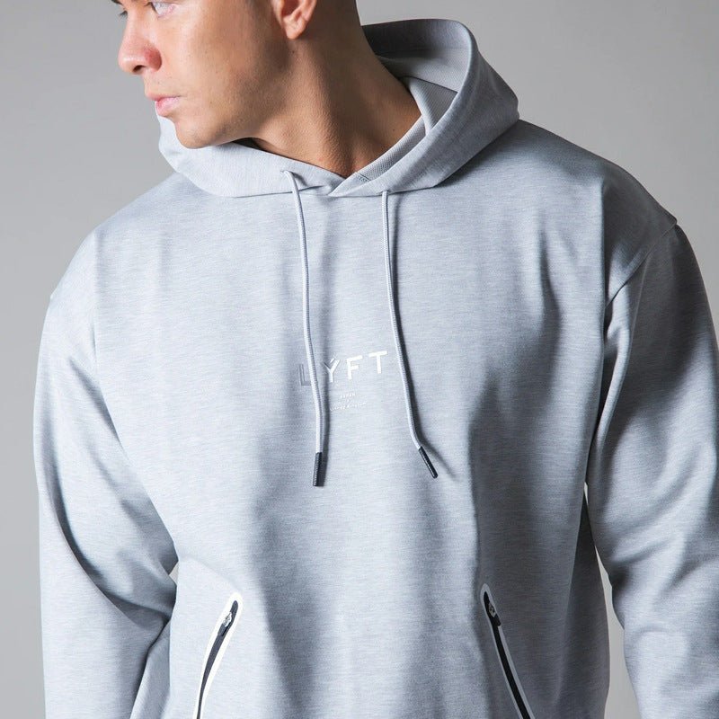 NYHET Gympower LYFT Hoodie med sidfickor och zip - Pulse Gym Wear