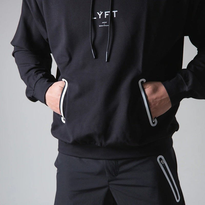 NYHET Gympower LYFT Hoodie med sidfickor och zip - Pulse Gym Wear