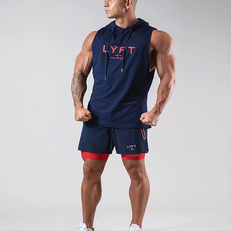 Gympower Lyft Off-Sleve Hoodie - Pulse Gym Wear