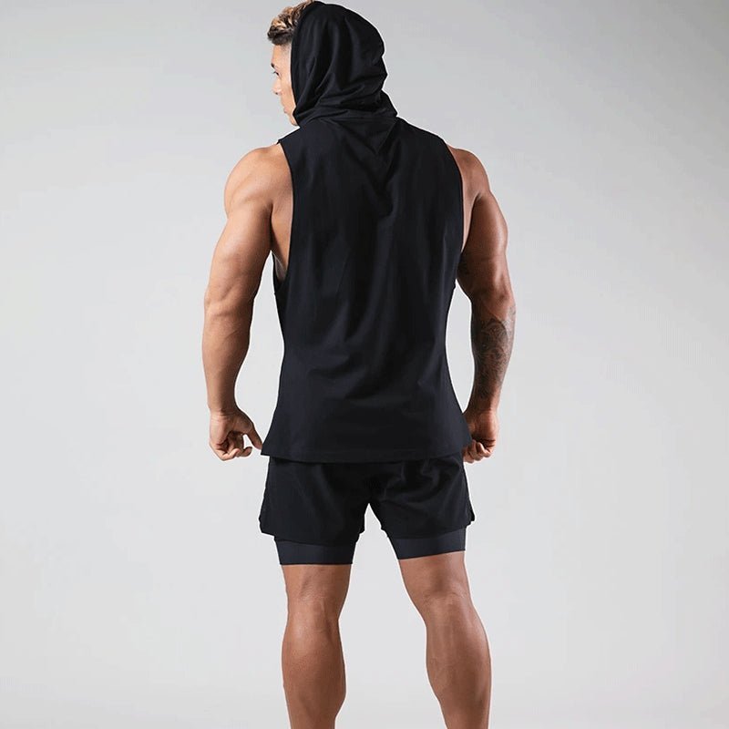 Gympower Lyft Off-Sleve Hoodie - Pulse Gym Wear