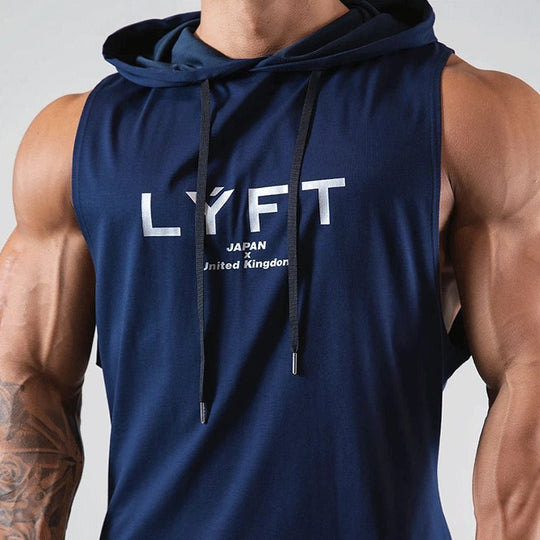 Gympower Lyft Off-Sleve Hoodie - Pulse Gym Wear