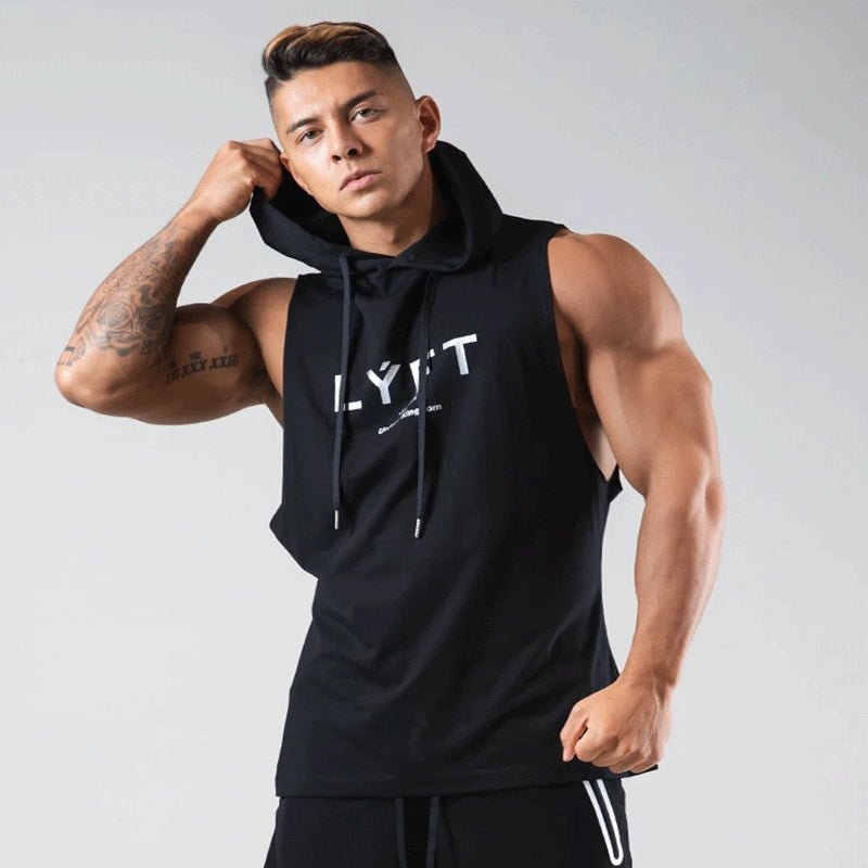 Gympower Lyft Off-Sleve Hoodie - Pulse Gym Wear