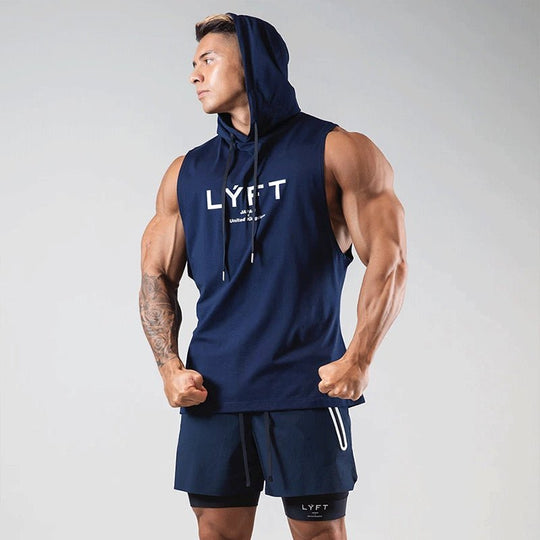 Gympower Lyft Off-Sleve Hoodie - Pulse Gym Wear