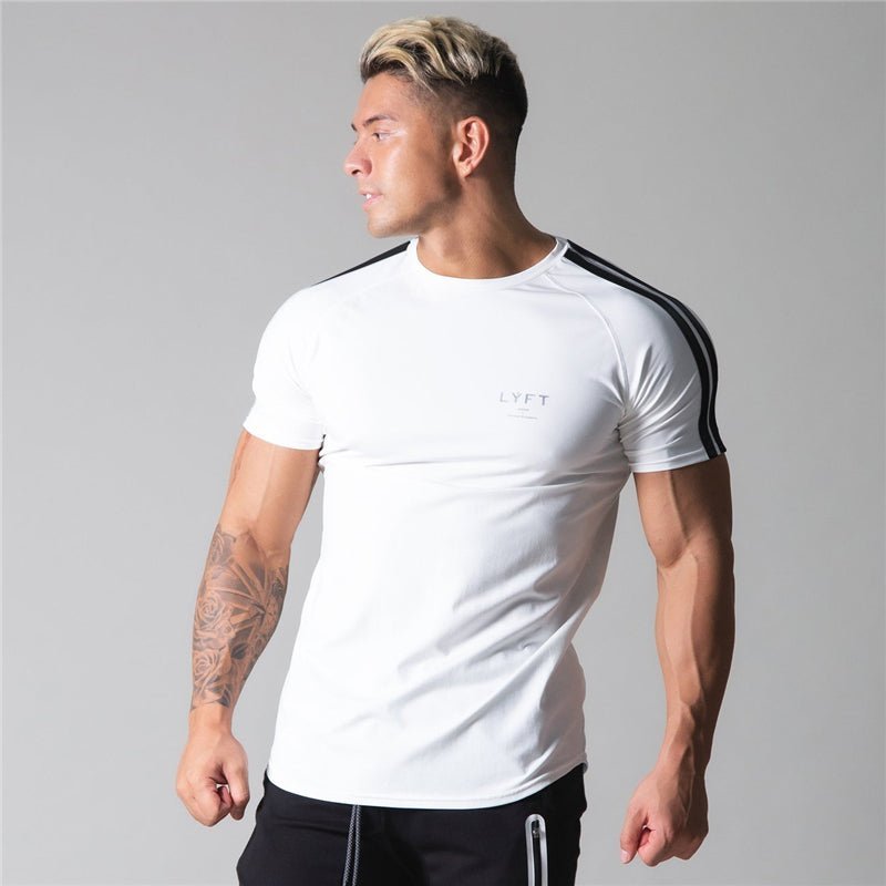 NYHET LYFT Stripe T-shirt - Pulse Gym Wear