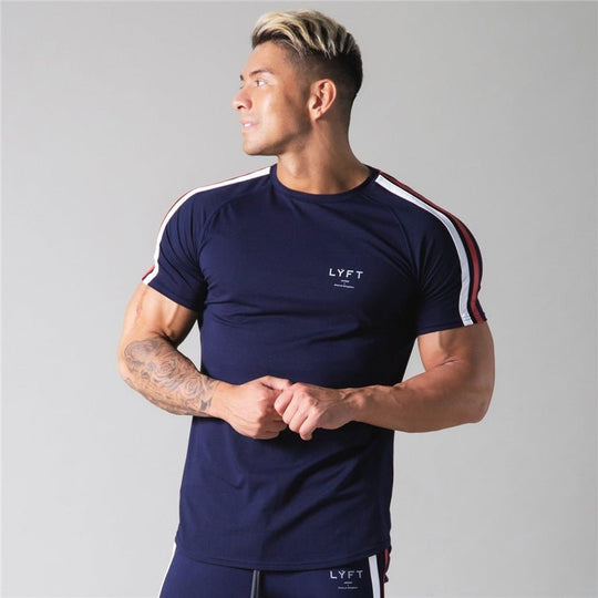 NYHET LYFT Stripe T-shirt - Pulse Gym Wear