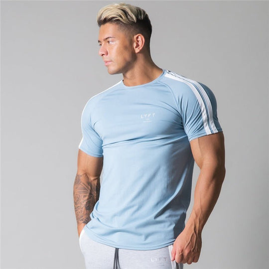 NYHET LYFT Stripe T-shirt - Pulse Gym Wear