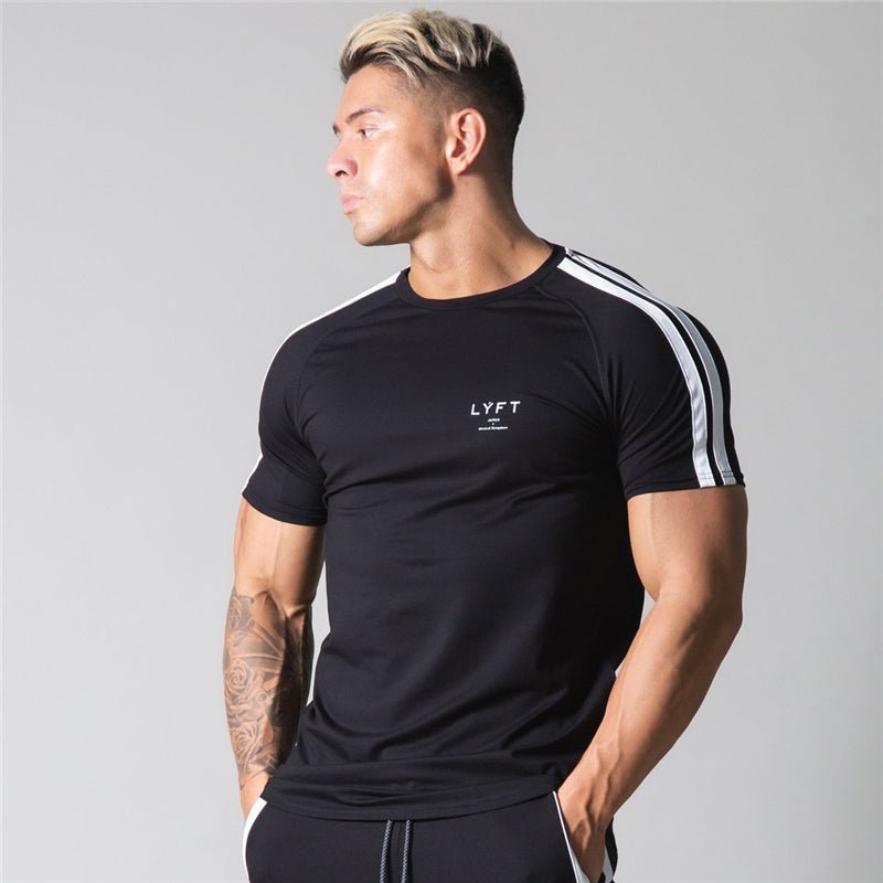 NYHET LYFT Stripe T-shirt - Pulse Gym Wear