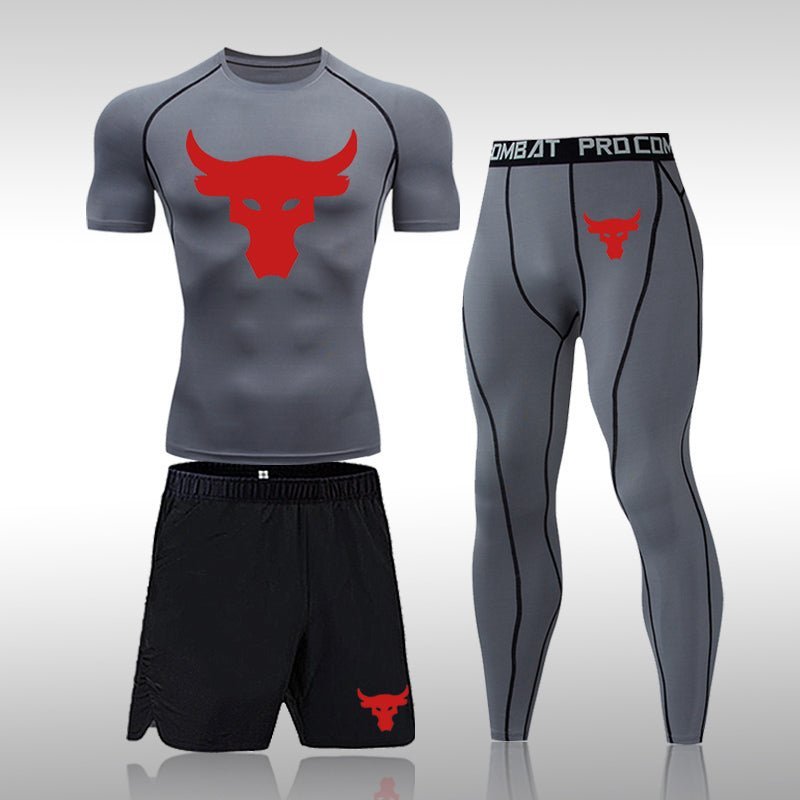 Power Bull 3-set Red EDITION Combat Series - Pulse Gym Wear