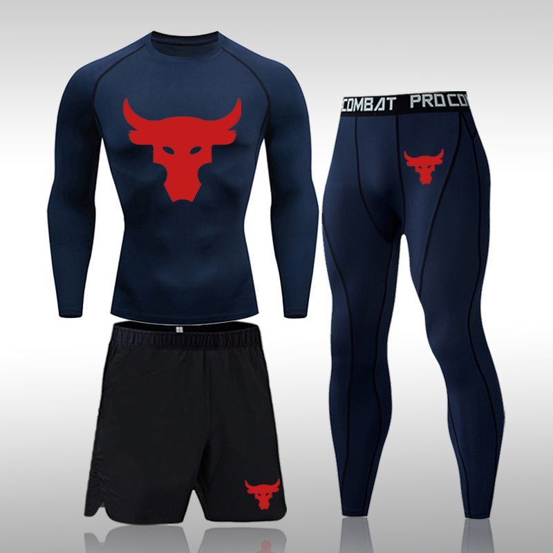 Power Bull 3-set Red EDITION Combat Series - Pulse Gym Wear