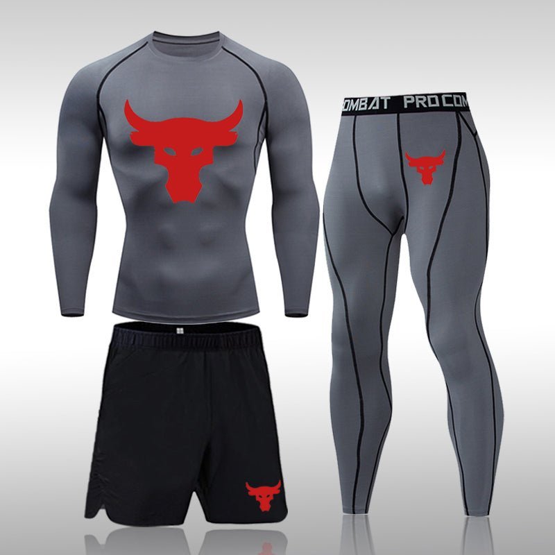 Power Bull 3-set Red EDITION Combat Series - Pulse Gym Wear