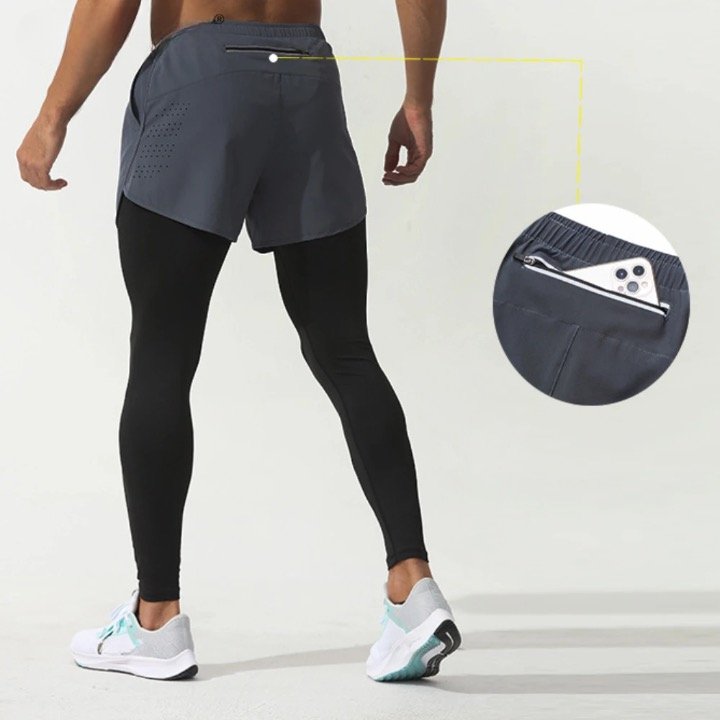 Pulse 2 in 1 Sport Pants - Pulse Gym Wear