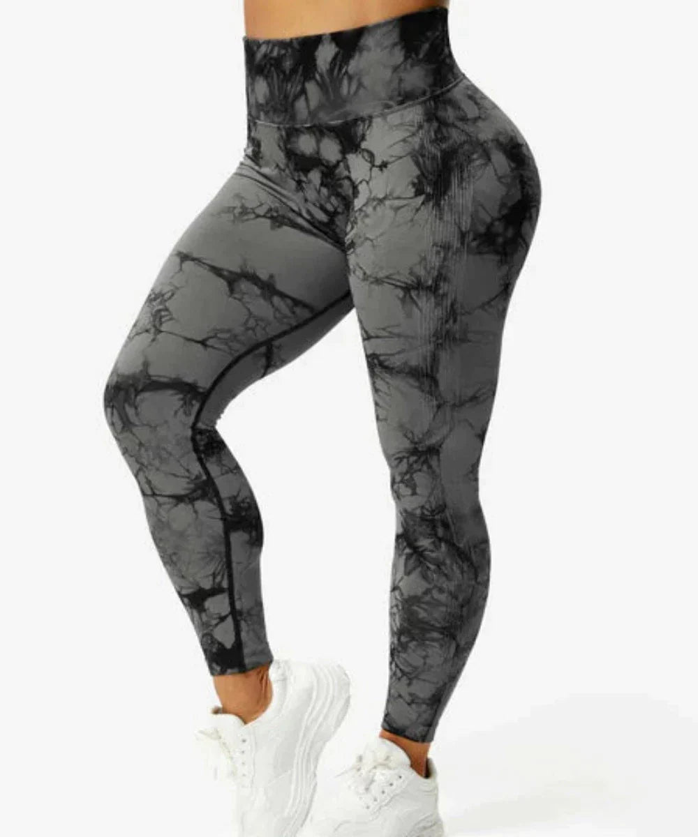 Pulse - Colorful Leggings - Grey - Pulse Gym Wear