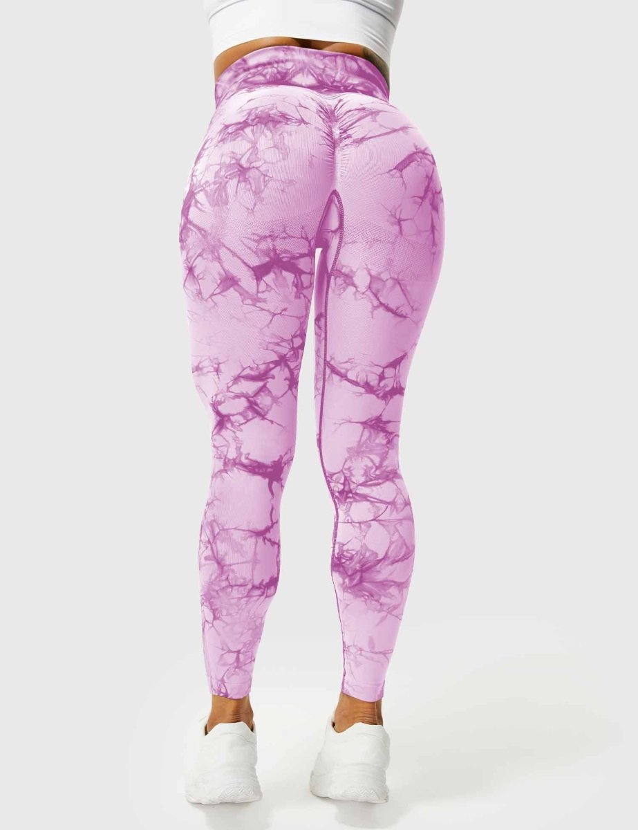 Pulse - Colorful Leggings - Pink - Pulse Gym Wear