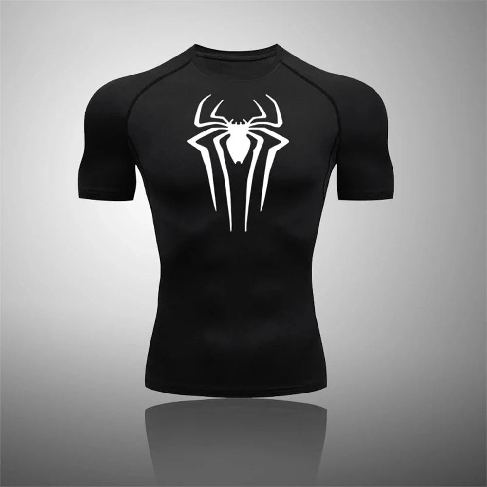 Pulse Compression Spider T-Shirt - Pulse Gym Wear