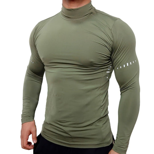 Pulse Compression Turtle Neck - Pulse Gym Wear