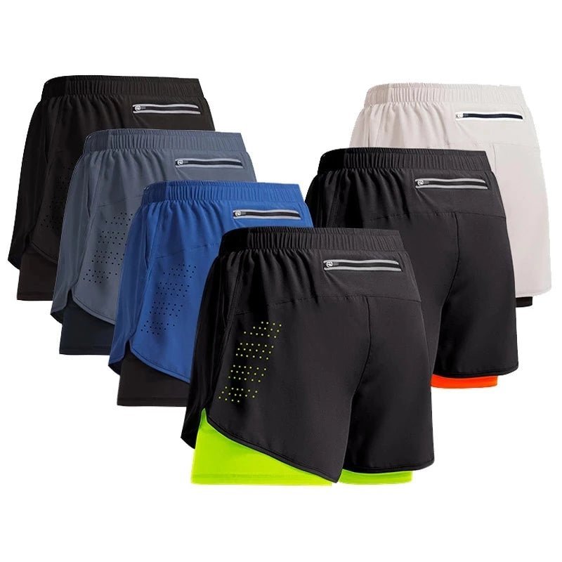 Gympower Double-Deck Shorts - Pulse Gym Wear