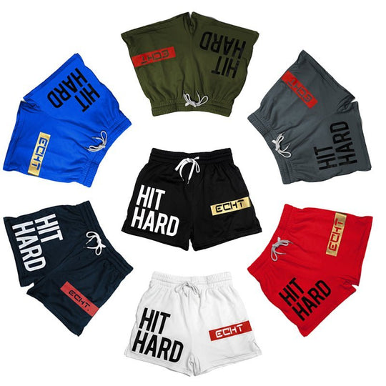 Pulse - HIT HARD Shorts - Pulse Gym Wear