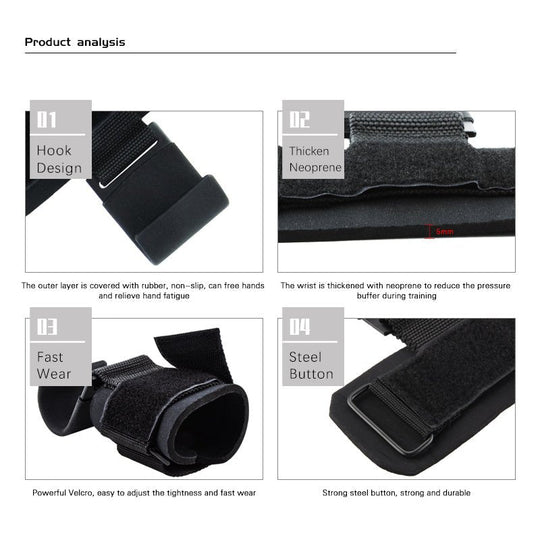 Pulse - Hook Grips - Pulse Gym Wear