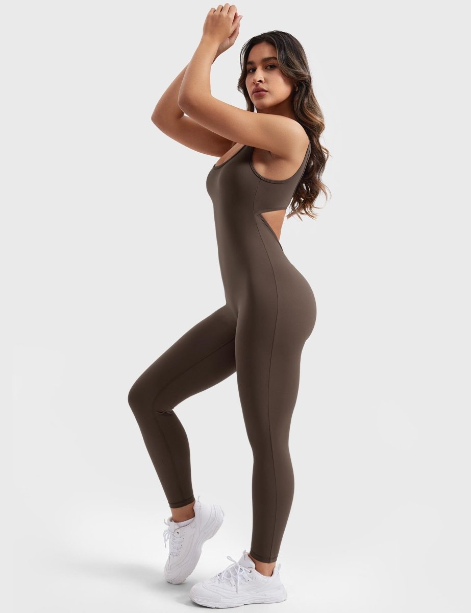 Gympower Jumpsuit med V-rygg - Pulse Gym Wear