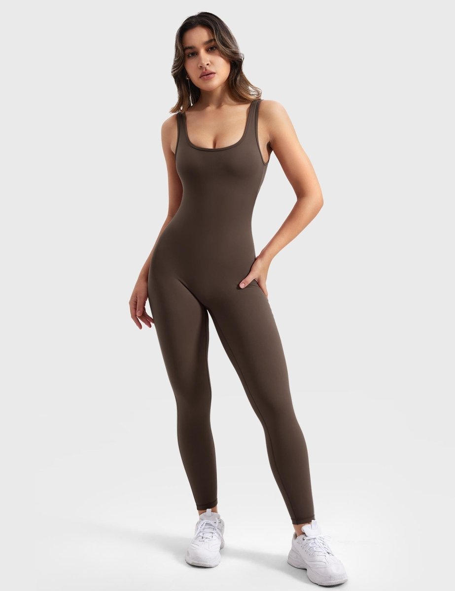 Gympower Jumpsuit med V-rygg - Pulse Gym Wear