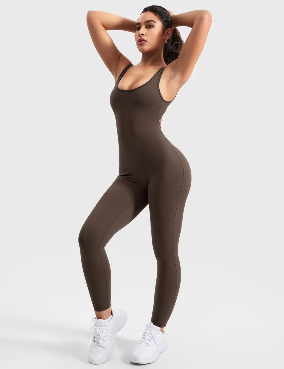 Gympower Jumpsuit med V-rygg - Pulse Gym Wear