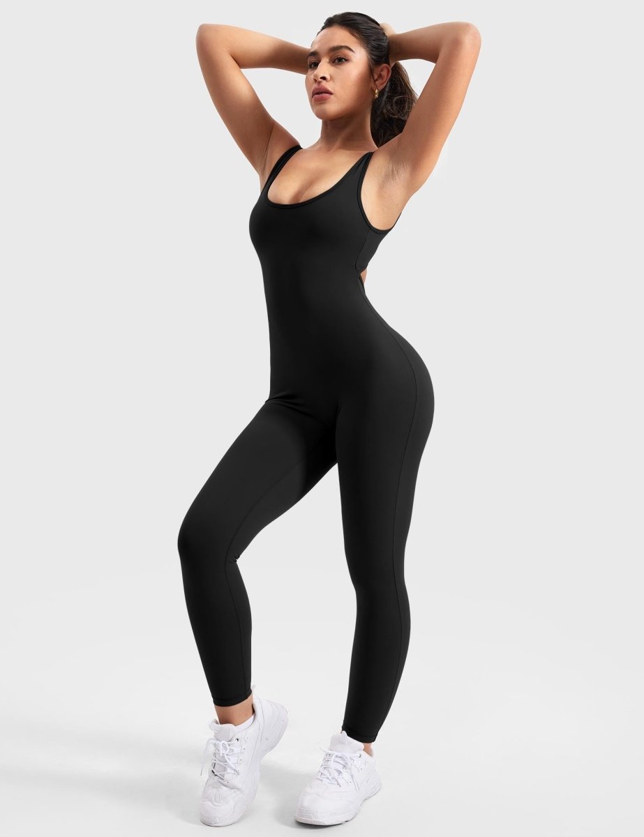 Gympower Jumpsuit med V-rygg - Pulse Gym Wear