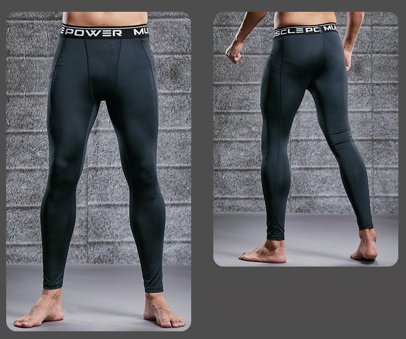 Gympower Men Compression Tights - Pulse Gym Wear