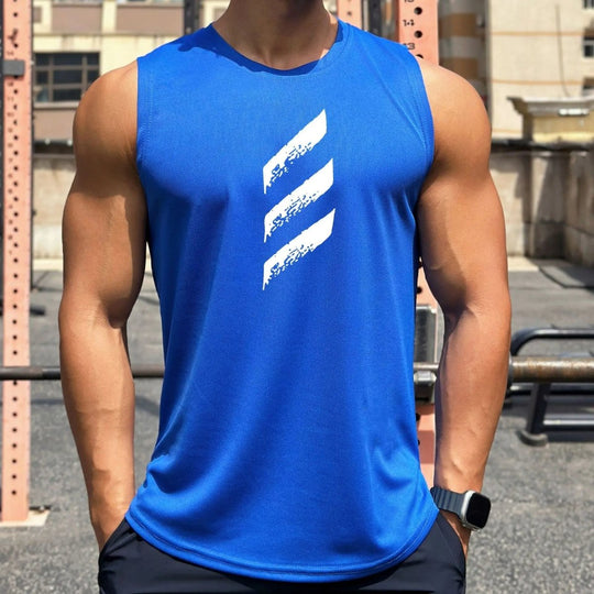 Gympower Mesh stripe Linne - Pulse Gym Wear