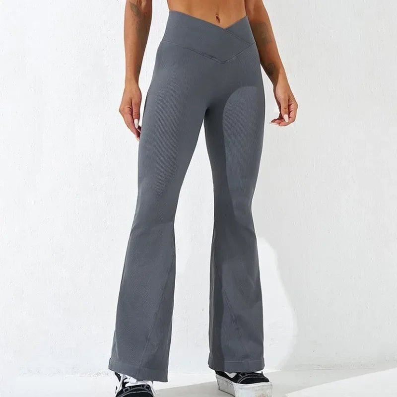 NYHET Ribbade Wide-leg Leggings - Pulse Gym Wear