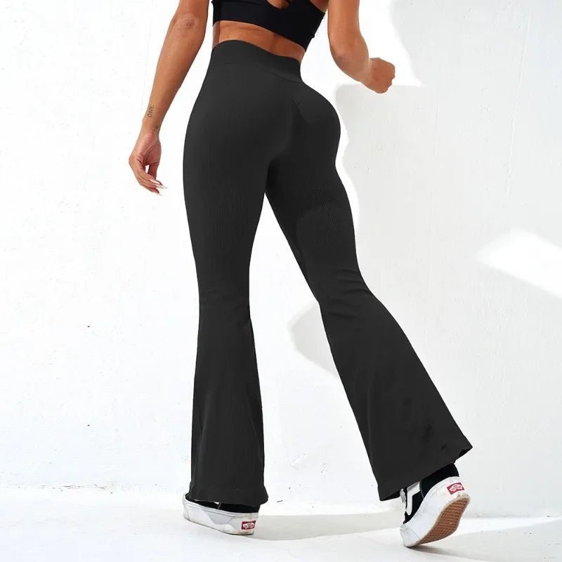 NYHET Ribbade Wide-leg Leggings - Pulse Gym Wear