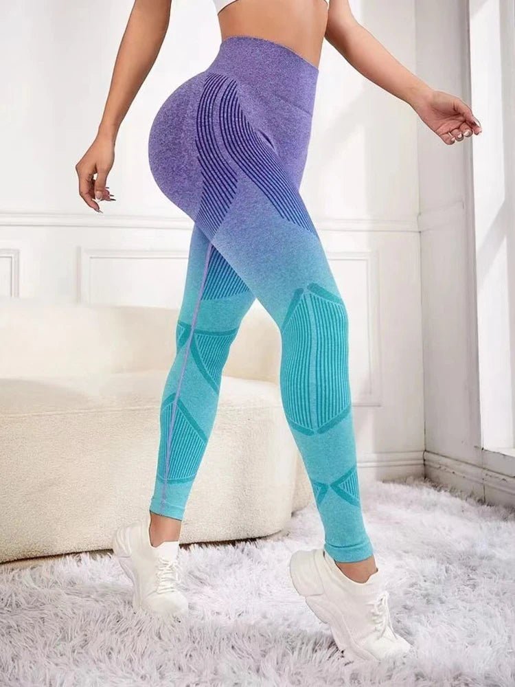 Seamless Ocean Leggings - Pulse Gym Wear