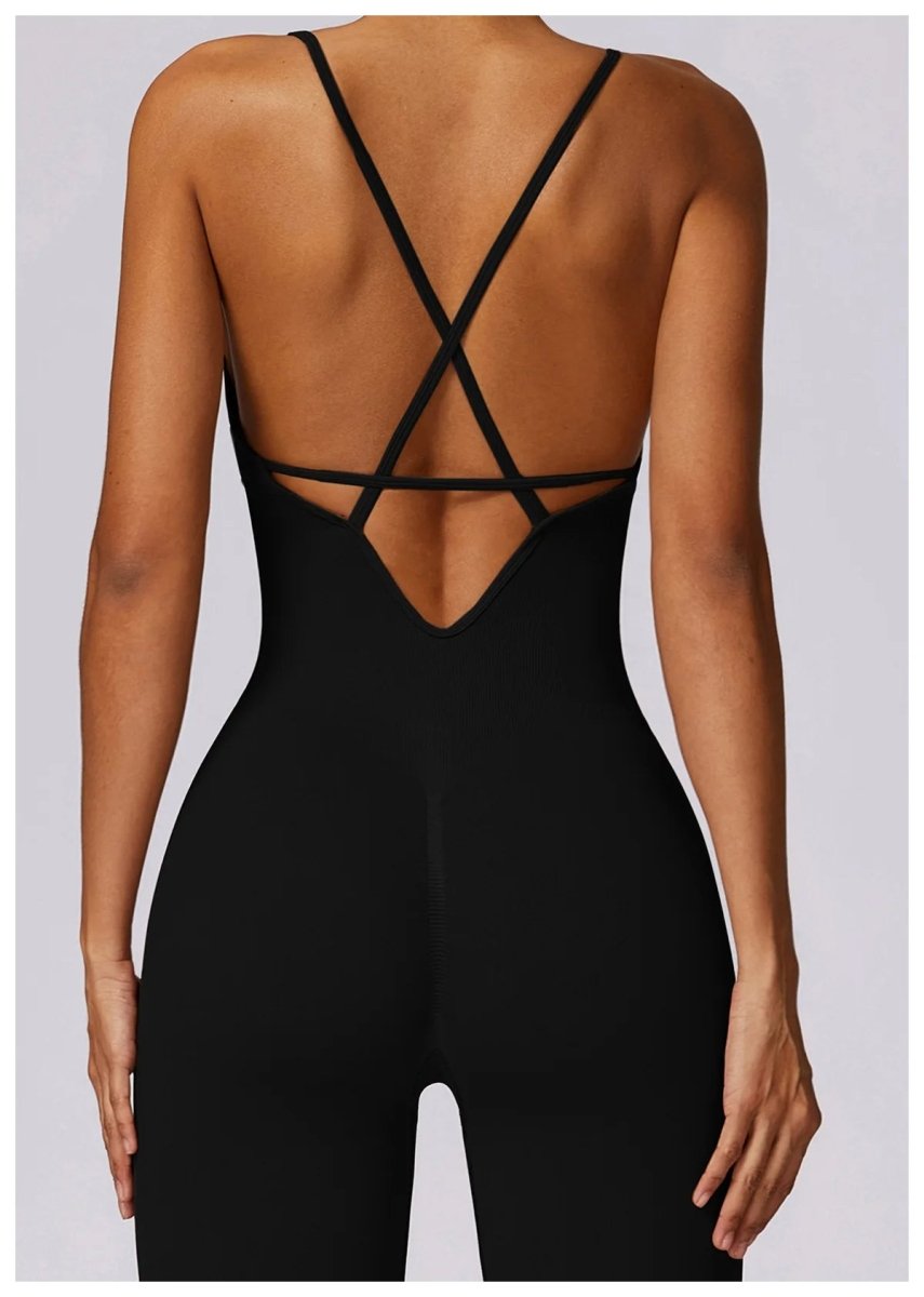 Seamless Scrunch Jumpsuit - Pulse Gym Wear