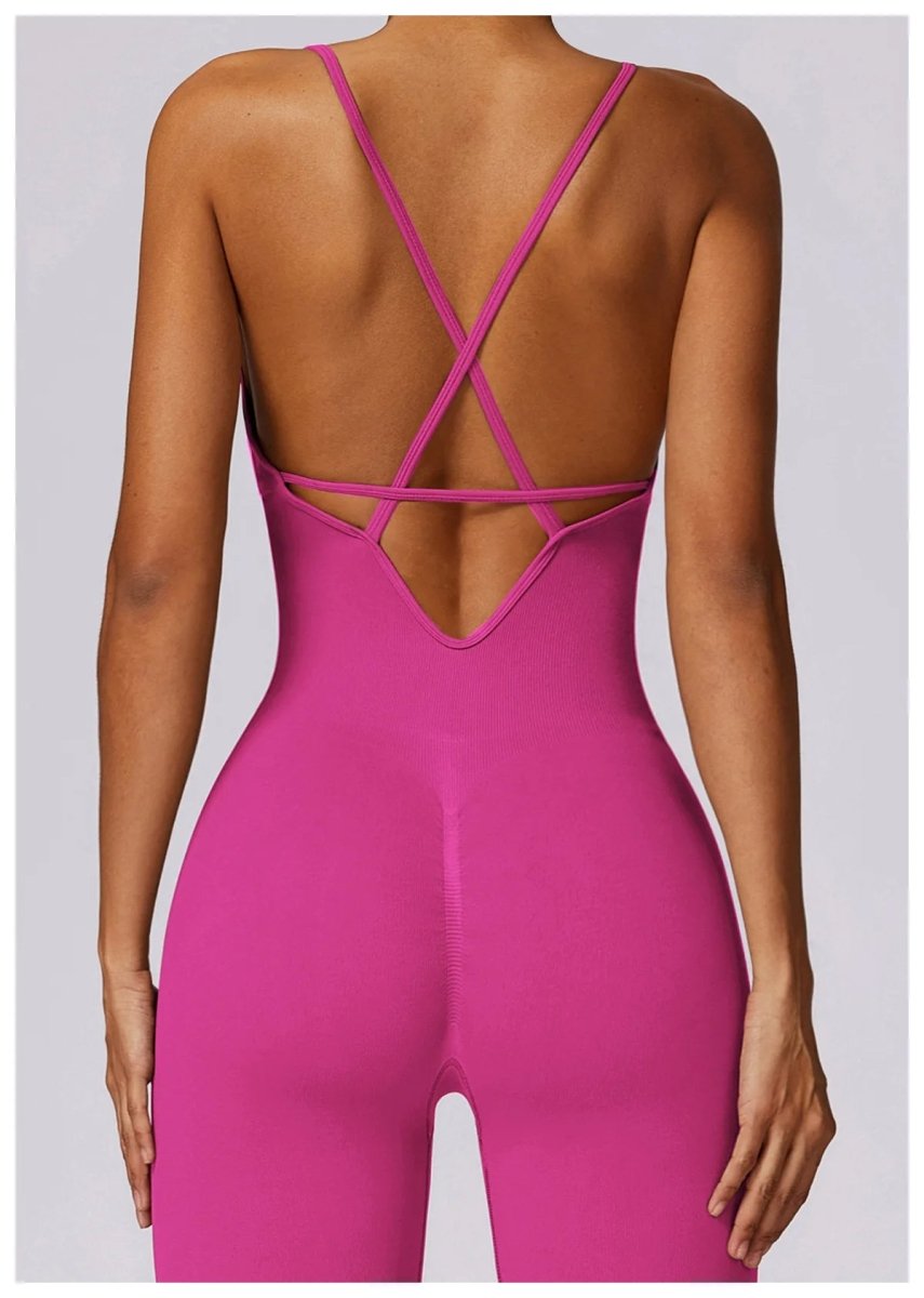 Seamless Scrunch Jumpsuit - Pulse Gym Wear