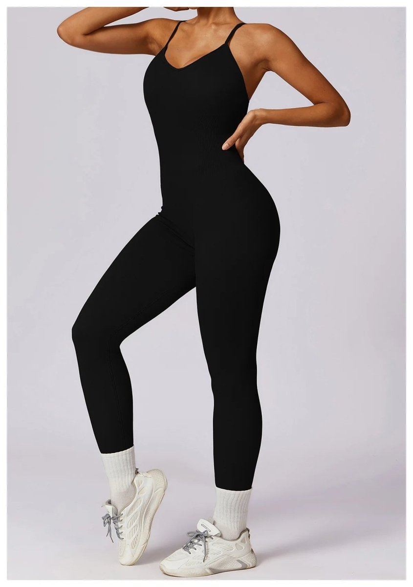 Seamless Scrunch Jumpsuit - Pulse Gym Wear