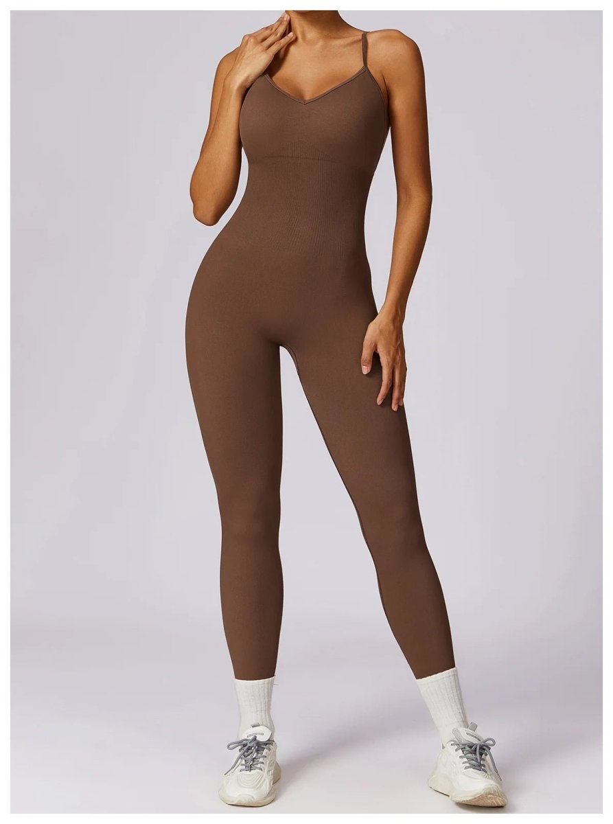 Seamless Scrunch Jumpsuit - Pulse Gym Wear