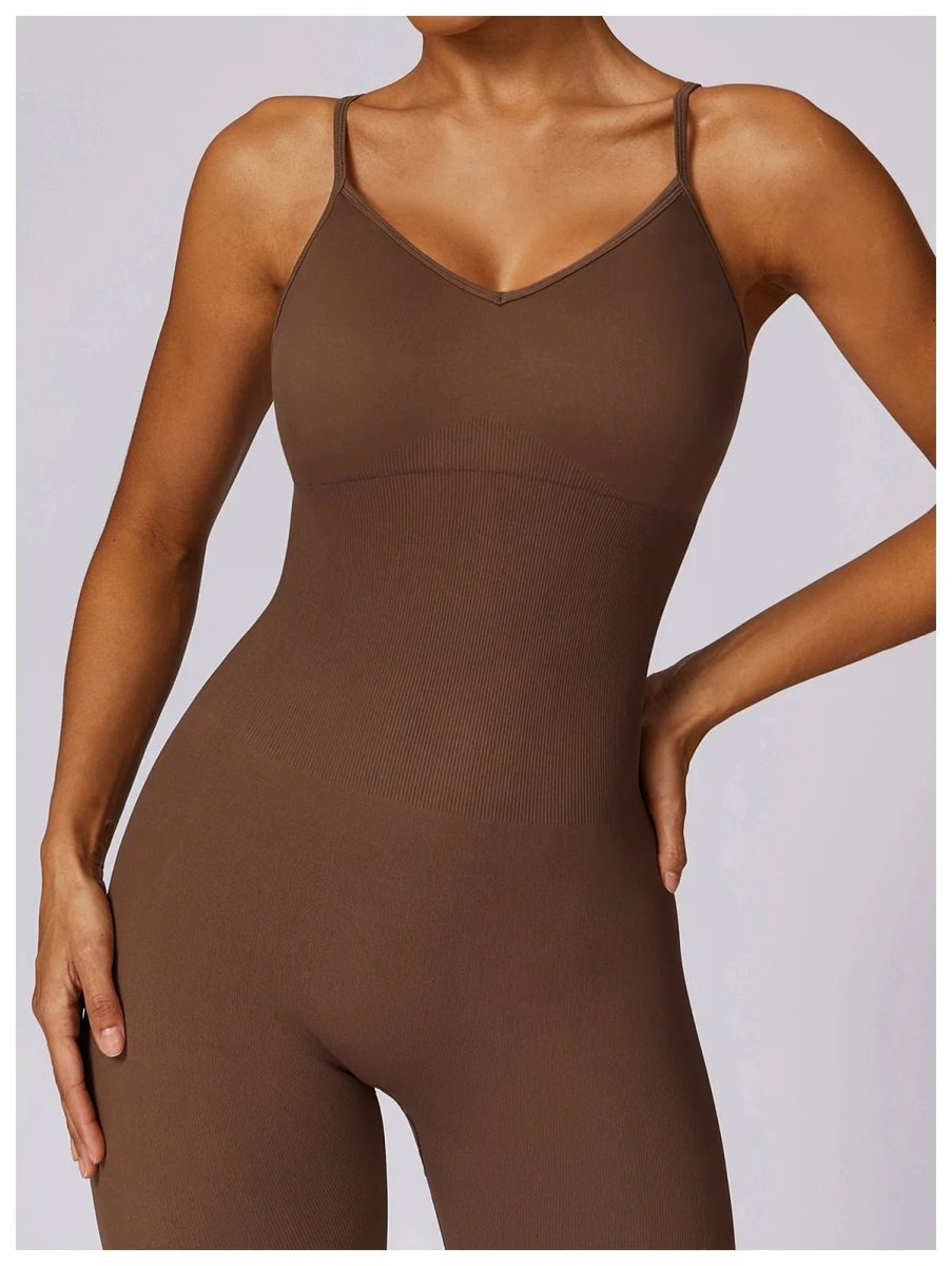 Seamless Scrunch Jumpsuit - Pulse Gym Wear