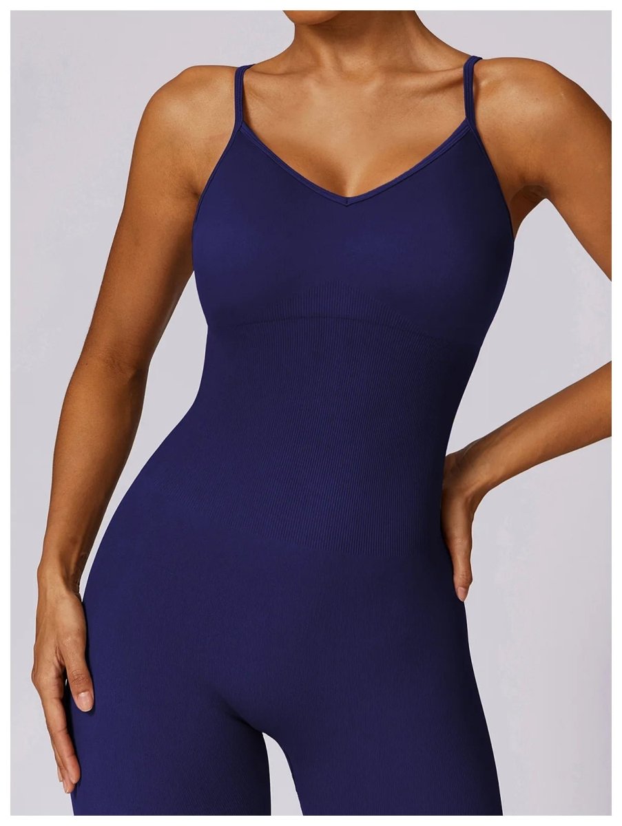 Seamless Scrunch Jumpsuit - Pulse Gym Wear