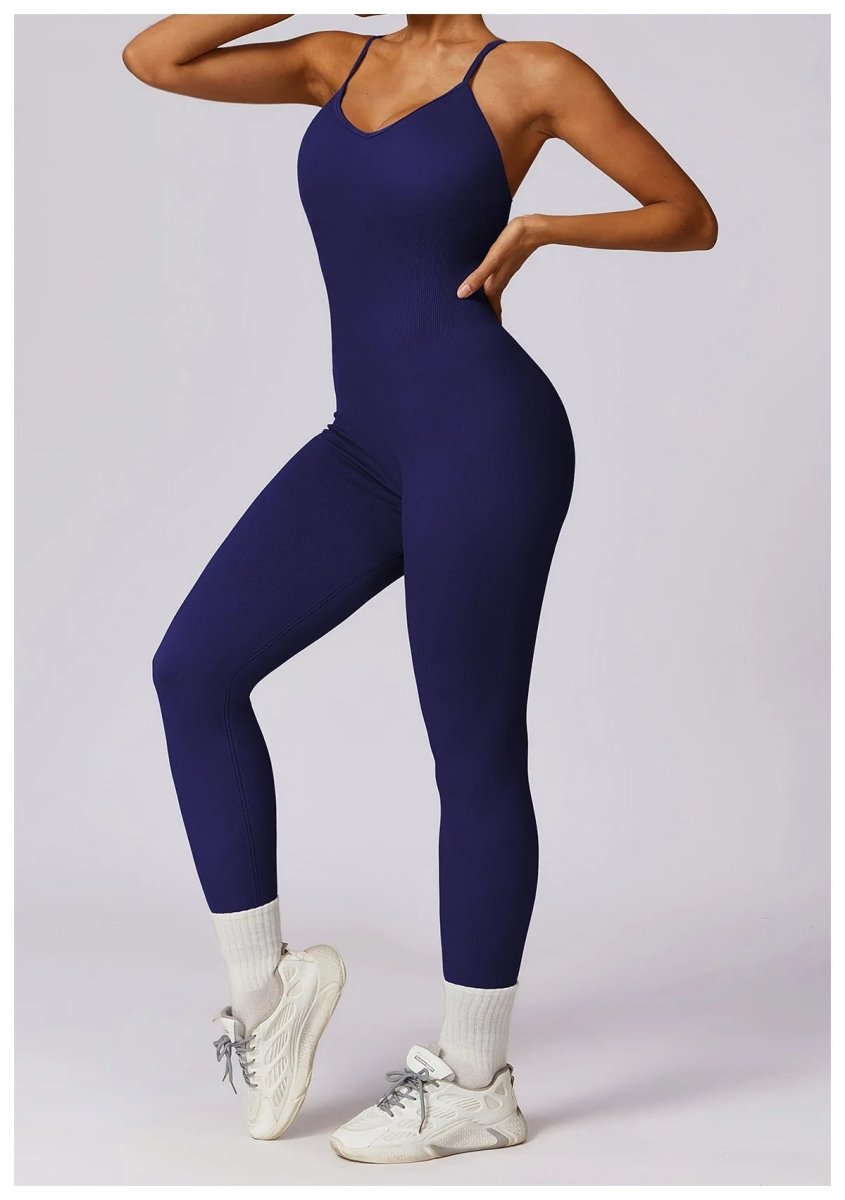 Seamless Scrunch Jumpsuit - Pulse Gym Wear