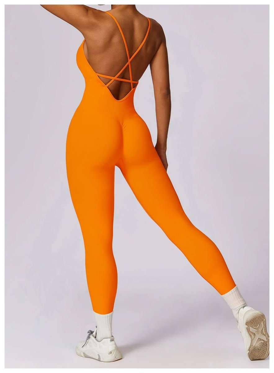 Seamless Scrunch Jumpsuit - Pulse Gym Wear