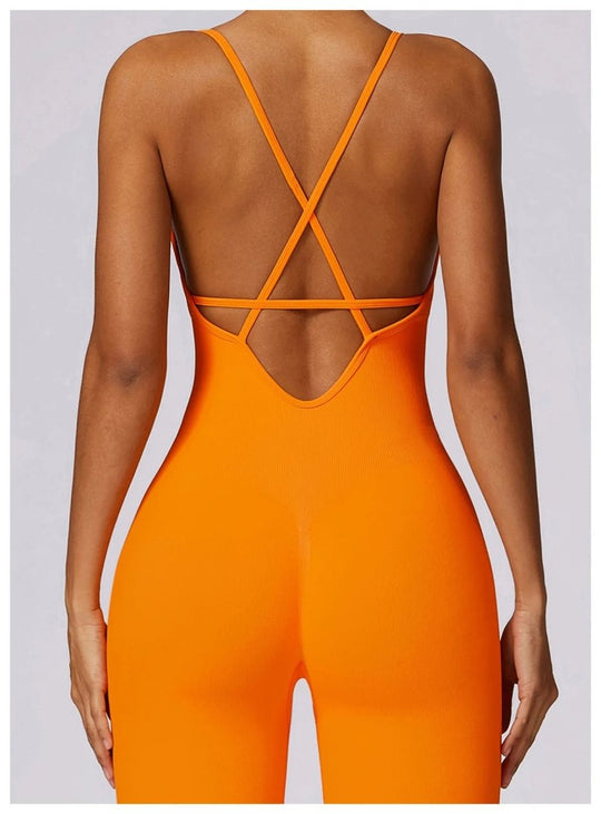 Seamless Scrunch Jumpsuit - Pulse Gym Wear