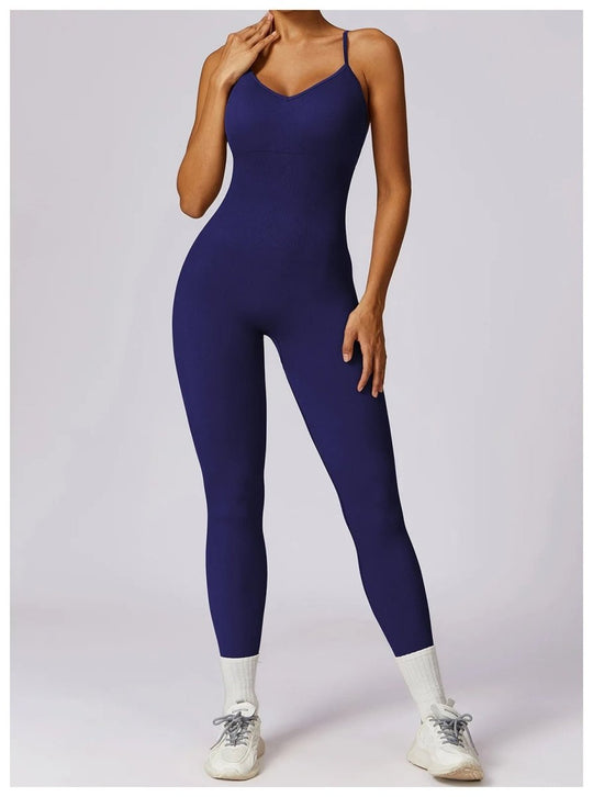 Seamless Scrunch Jumpsuit - Pulse Gym Wear