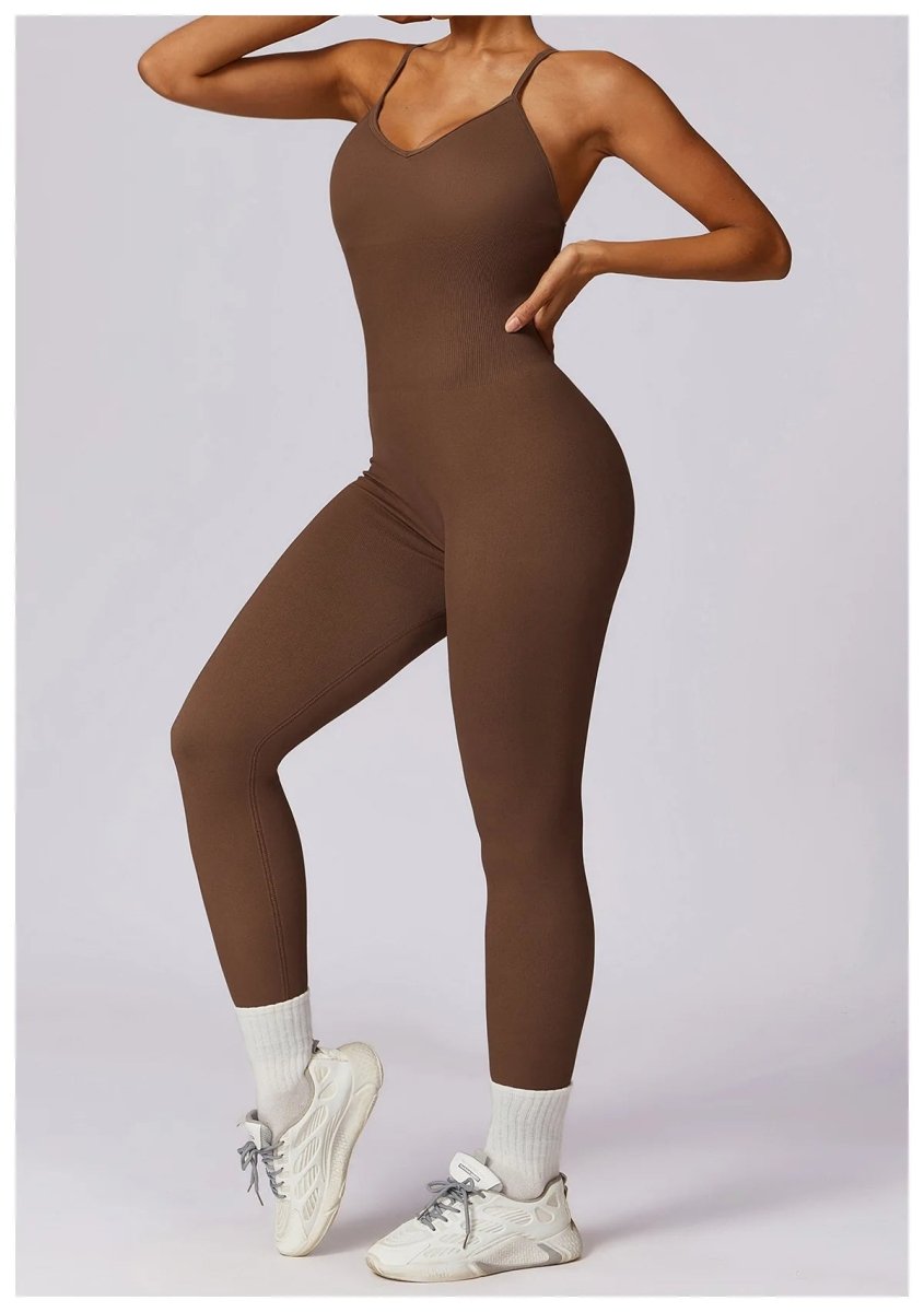 Seamless Scrunch Jumpsuit - Pulse Gym Wear