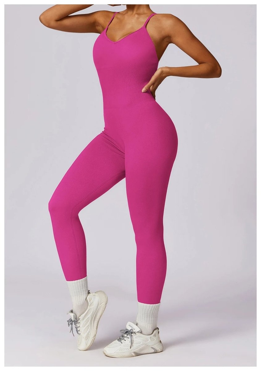 Seamless Scrunch Jumpsuit - Pulse Gym Wear