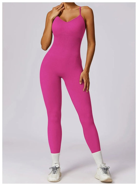 Seamless Scrunch Jumpsuit - Pulse Gym Wear